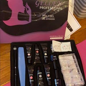 Poly Gel nail extension set